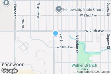 Map image of the property - 1960 Kendall St