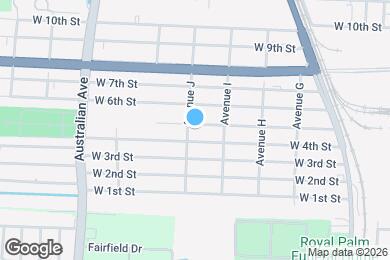 Map image of the property - 857 W 5th St