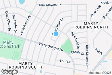 Map image of the property - 1655 Victor Lopez Dr
