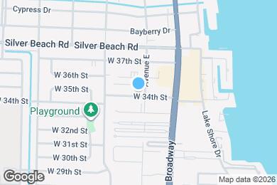 Map image of the property - 112 W 34th St