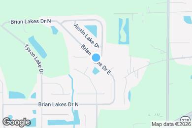 Map image of the property - 2320 Brian Lakes Dr E