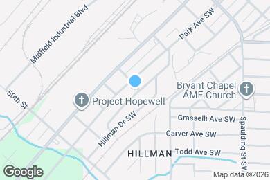 Map image of the property - 4600 Grasselli Blvd SW