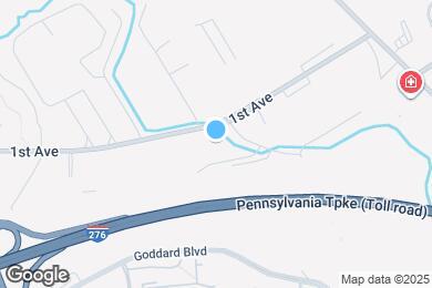 Map image of the property - Furnished Studio-Philadelphia - King of Prussia