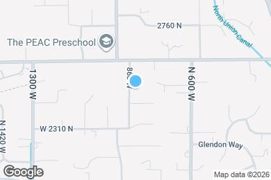 Map image of the property - 2476 860 W
