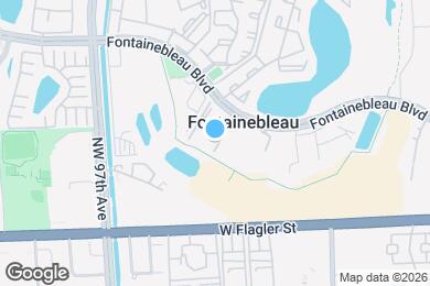 Map image of the property - 9350 Fontainebleau Blvd