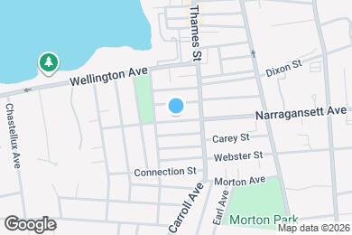 Map image of the property - 26 W Narragansett Ave