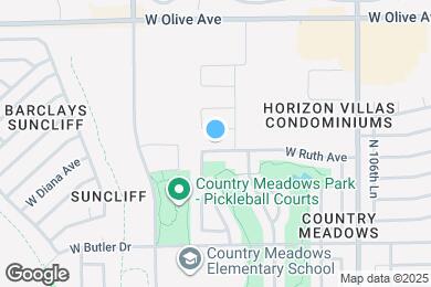 Map image of the property - 10936 W Ruth Ave