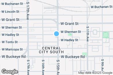 Map image of the property - 830 S 15th Ave