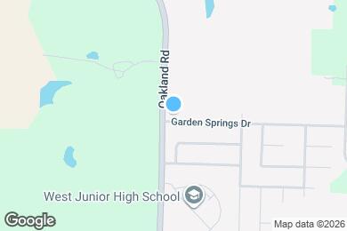 Map image of the property - 25 Garden Springs Dr