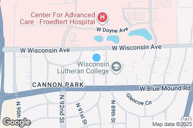 Map image of the property - 608 N 90th St