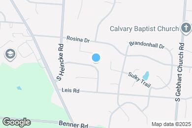 Map image of the property - 1555 Vista Ridge Dr