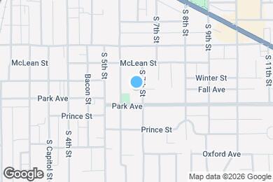Map image of the property - 729 S 7th St