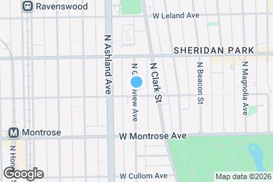 Map image of the property - 4505 N Greenview Ave