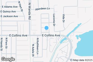 Map image of the property - 3207 E Juniper Ave