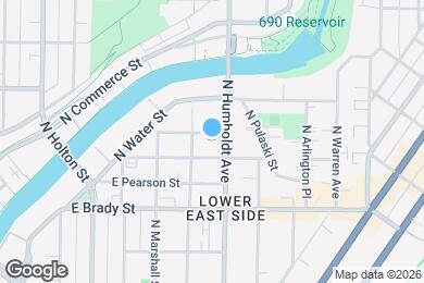 Map image of the property - 1025 E Land Pl