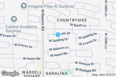 Map image of the property - 15368 W Gelding Dr