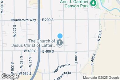 Map image of the property - 334 S 200 E