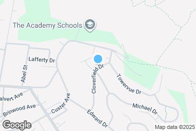 Map image of the property - 1209 Cloverfield Dr