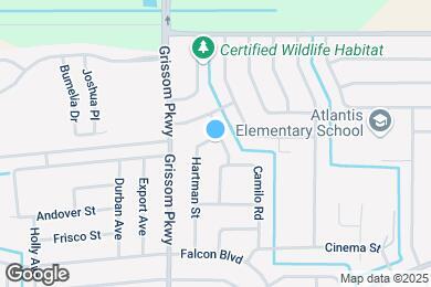 Map image of the property - 7250 Glentry Ave