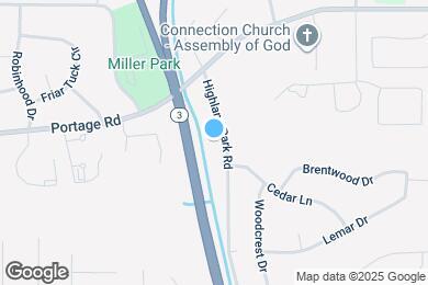 Map image of the property - 1936 Highland Park Road