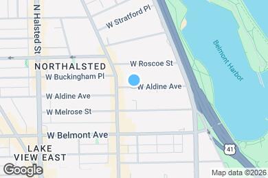 Map image of the property - 533 W Aldine