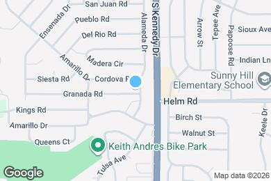 Map image of the property - 100 Granada Rd
