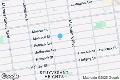 Map image of the property - 751 Putnam Ave