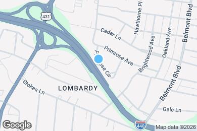 Map image of the property - 2944 Primrose Cir