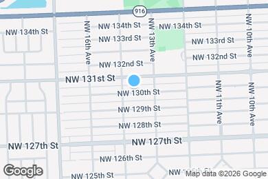 Map image of the property - 1365 NW 130th St