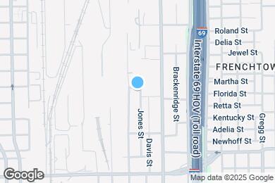 Map image of the property - 2831 Jones St