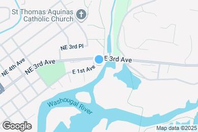 Map image of the property - 1642 NE 3rd Ave
