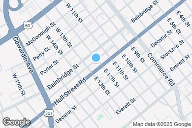 Map image of the property - 1209 Hull St