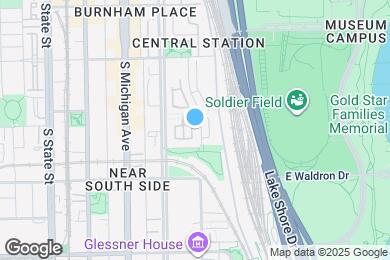 Map image of the property - 1502 S Prairie Ave