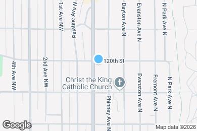 Map image of the property - 11758 Greenwood Ave N