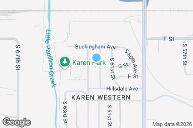 Map image of the property - 4184 S 61st Ave