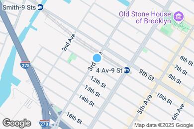 Map image of the property - 489 3rd Ave