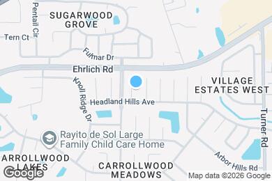 Map image of the property - 14505 Farm Hills Pl