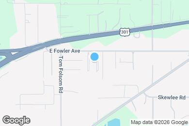 Map image of the property - 9901 E Fowler Ave