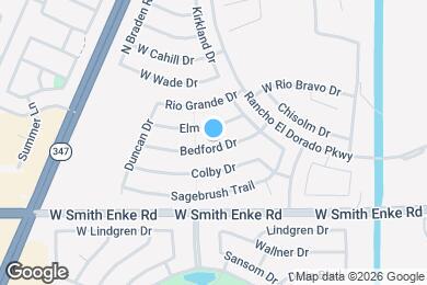 Map image of the property - 43680 Bedford Dr