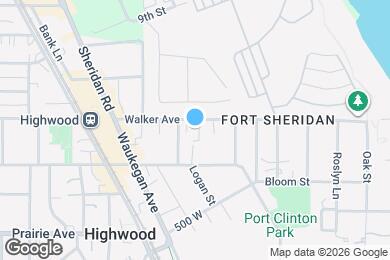 Map image of the property - 318 Walker Ave