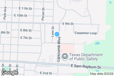 Map image of the property - 605 Lipscomb St