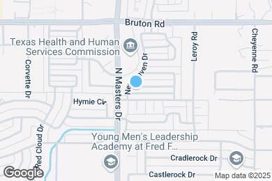 Map image of the property - 10314 Brockton Dr
