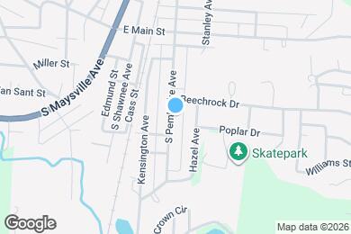 Map image of the property - 82 S Pembroke Ave