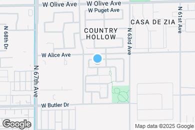 Map image of the property - 6418 W Ruth Ave