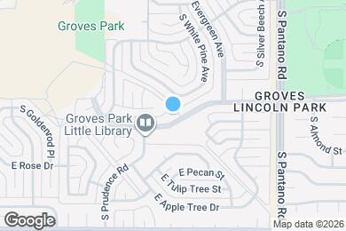 Map image of the property - 7651 E Poinciana Dr