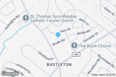 Map image of the property - 9724 Bridle Rd