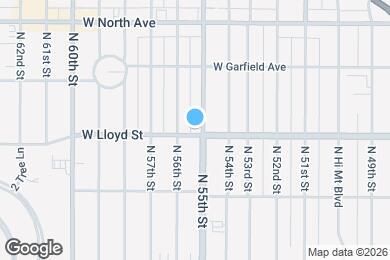 Map image of the property - 2103 N 55th St