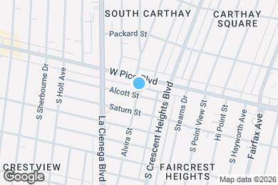 Map image of the property - 1426 Alvira St
