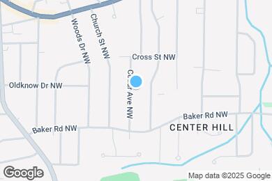 Map image of the property - 593 Cedar Ave NW