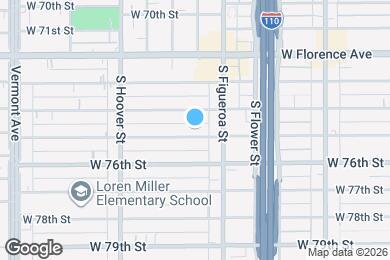 Map image of the property - 533-535 W 75th St